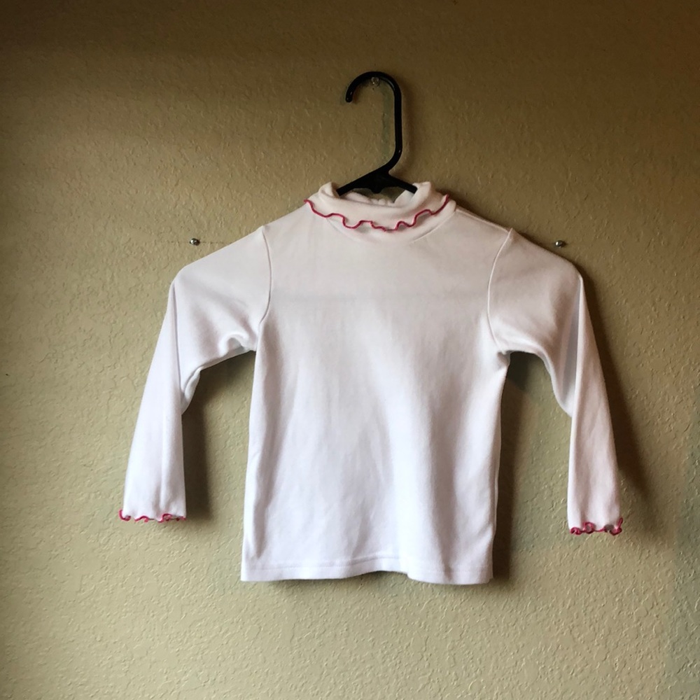 Sophie Rose White Long Sleeve Top Girls Size 4T